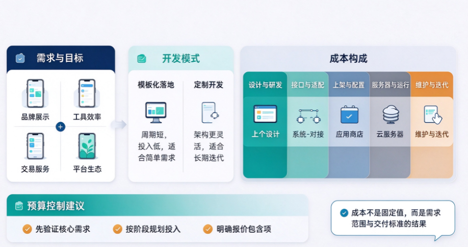开发一款APP需要多少成本？